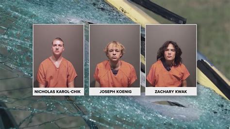3 high school seniors arrested in deadly rock-throwing crime spree